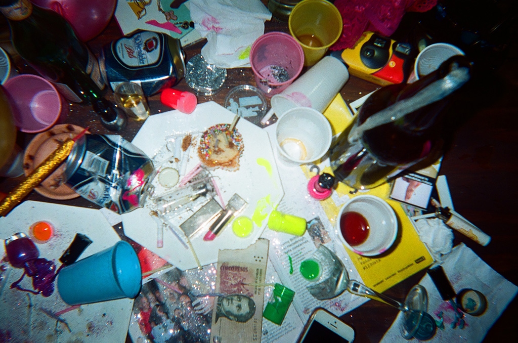 disposable mess we made